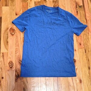 🤸‍♀️3 for 12🤸‍♂️ Banana Republic Bicycles Sketch Hapuna Blue Soft Tee Small